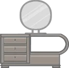 Art Deco Vanity