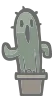 Potted Cactuar