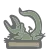 Taxidermy Iguana