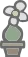 Potted Green Bulb