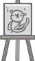 Easel