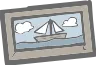 Framed Sailboat