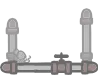 Suspended Sewer Shelf